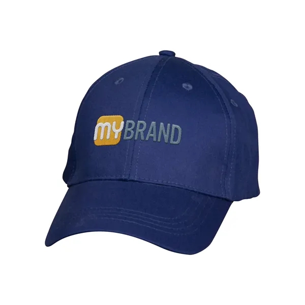 Fitted cap with 6 panels, a top button, sewn eyelets, elastic... from ASI 79530 Prime Line