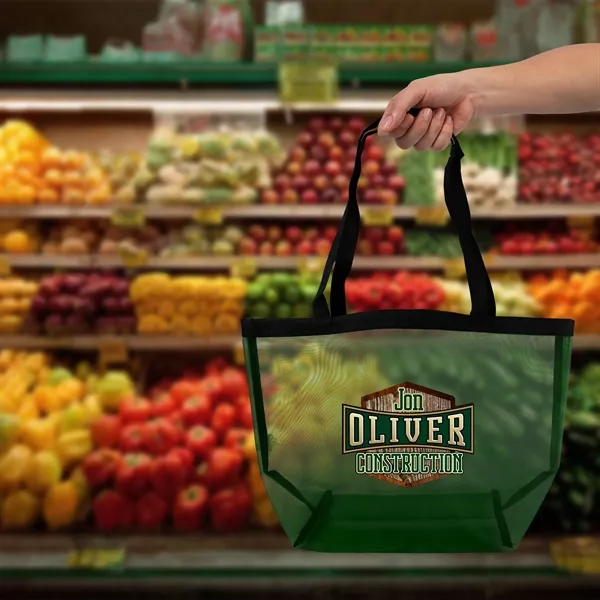 Recycled Mesh Grocery Tote... from ASI 30208 A P Specialties / AP Specialties