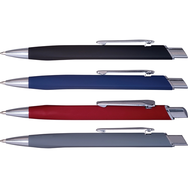 Sleek European style executive pen provides a comfortable feel no matter... from ASI 61966 HPG / Hub Pen
