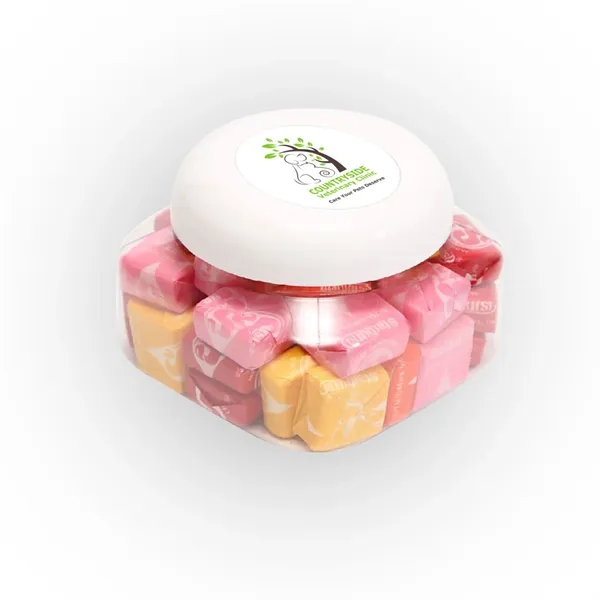 Large Snack Canister filled with your choice of delicious candy and... from ASI 68507 The Magnet Group / The 1919 Candy Company