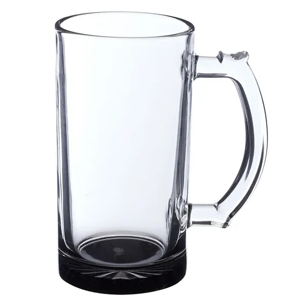 16 oz. star-bottom sports beer mug with handy thumb grip.... from ASI 68507 The Magnet Group / Benchmark Crystal & Clocks
