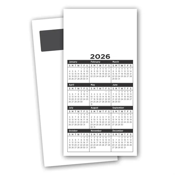 Magnetic stick up card with a spot to place business information... from ASI 68507 The Magnet Group / Magnet LLC™