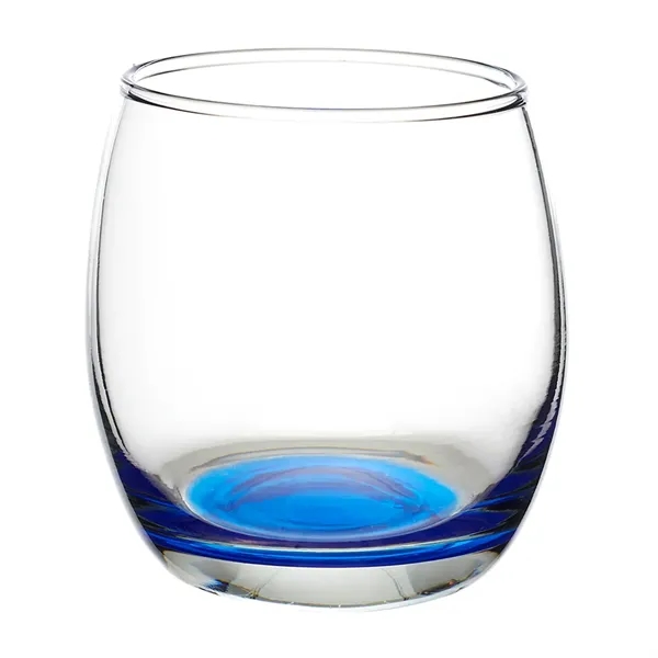 11.5 oz. stemless wine glass with a round complexion and ridged... from ASI 68507 The Magnet Group / Benchmark Crystal & Clocks