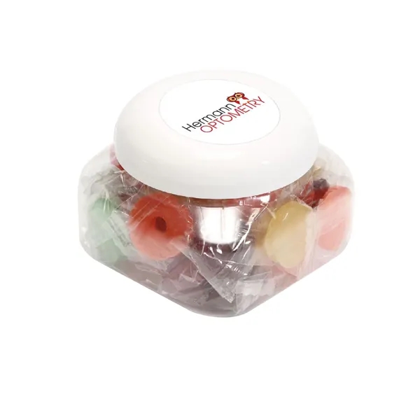 Large Snack Canister filled with your choice of delicious candy and... from ASI 68507 The Magnet Group / The 1919 Candy Company