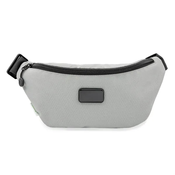 Fanny pack made from recycled PET bottles with an adjustable strap.... from ASI 68507 The Magnet Group / The Bag Factory®