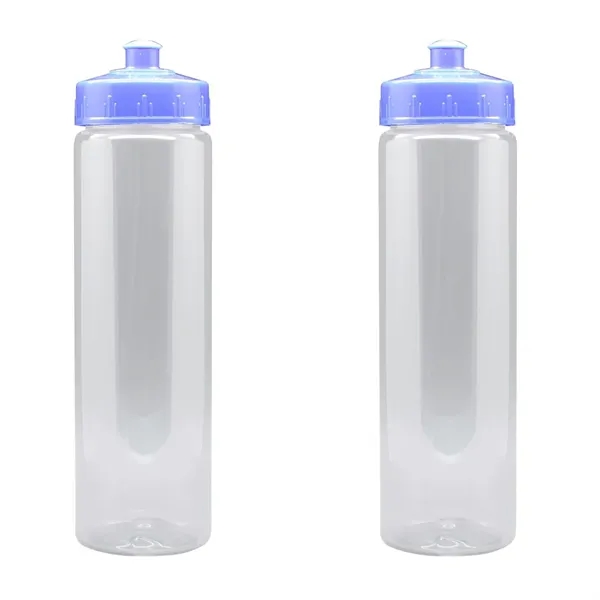 25 oz. plastic bottle with twist-on cap, wide mouth opening and... from ASI 68507 The Magnet Group / Perfect Line