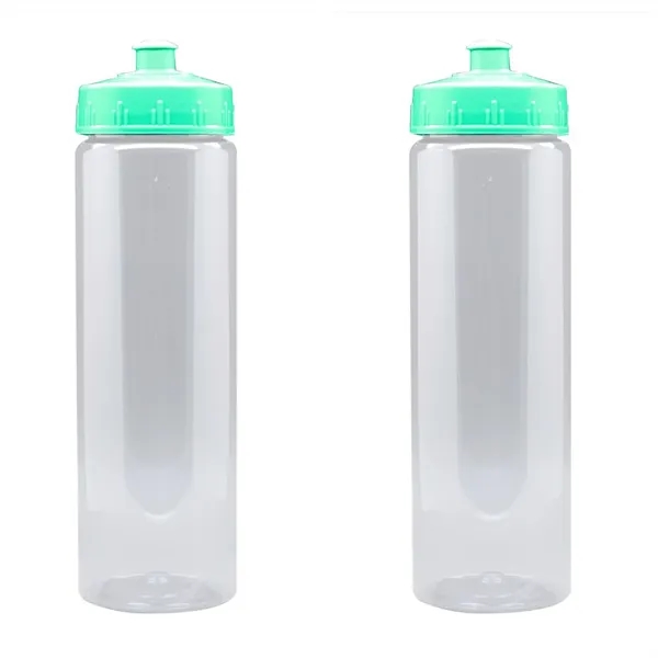 25 oz. plastic bottle with twist-on cap, wide mouth opening and... from ASI 68507 The Magnet Group / Perfect Line