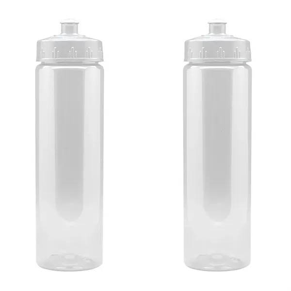 25 oz. plastic bottle with twist-on cap, wide mouth opening and... from ASI 68507 The Magnet Group / Perfect Line