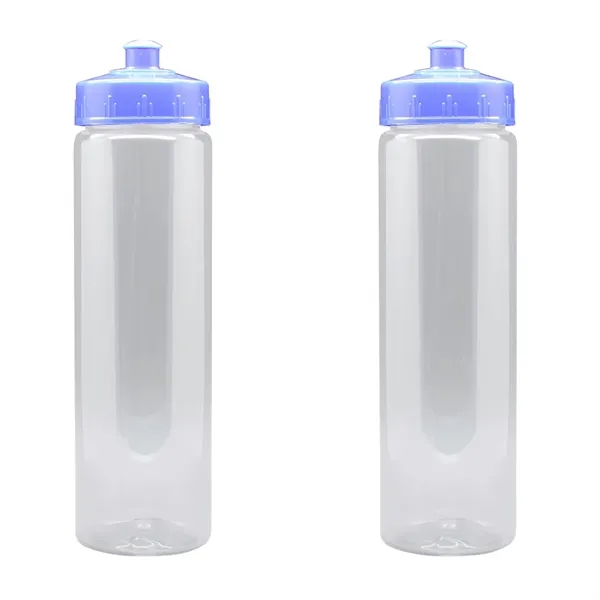 25 oz. plastic bottle with twist-on cap, wide mouth opening and... from ASI 68507 The Magnet Group / Perfect Line