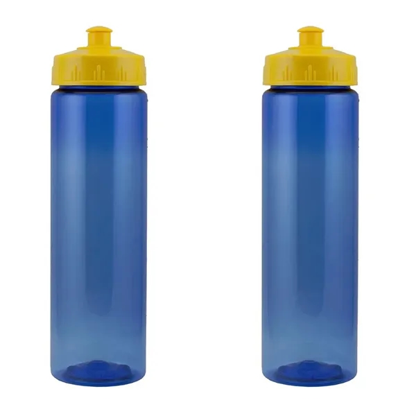 25 oz. plastic bottle with twist-on cap, wide mouth opening and... from ASI 68507 The Magnet Group / Perfect Line