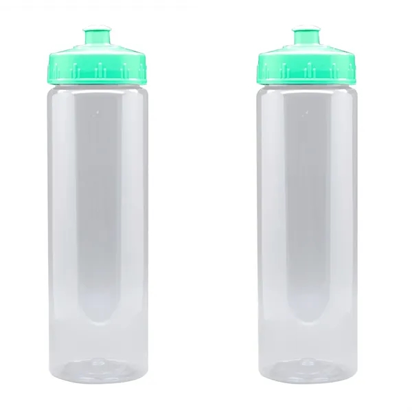 25 oz. plastic bottle with twist-on cap, wide mouth opening and... from ASI 68507 The Magnet Group / Perfect Line