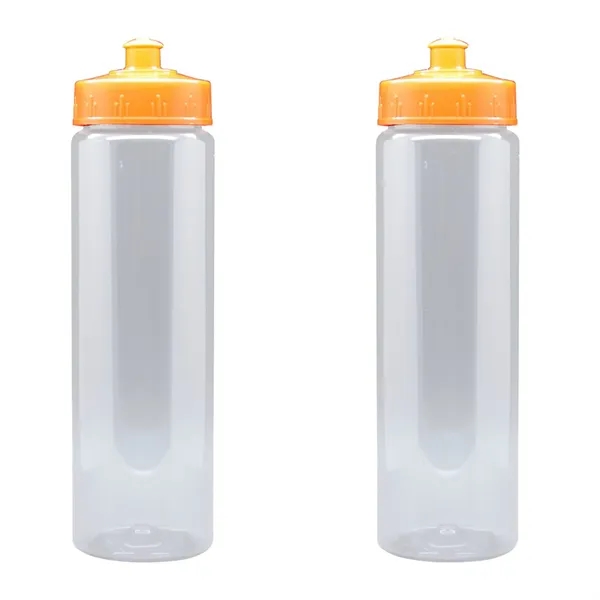 25 oz. plastic bottle with twist-on cap, wide mouth opening and... from ASI 68507 The Magnet Group / Perfect Line