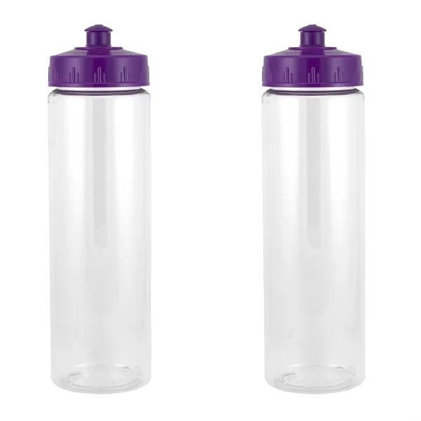 25 oz. plastic bottle with twist-on cap, wide mouth opening and... from ASI 68507 The Magnet Group / Perfect Line