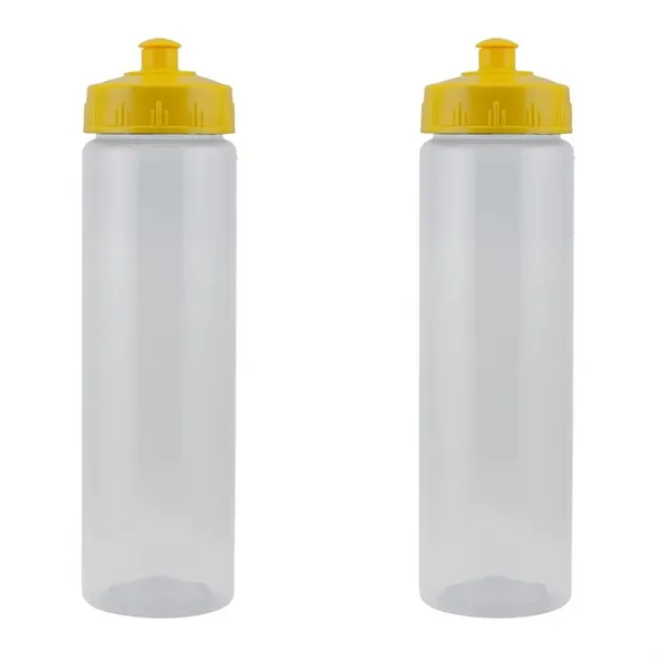 25 oz. plastic bottle with twist-on cap, wide mouth opening and... from ASI 68507 The Magnet Group / Perfect Line