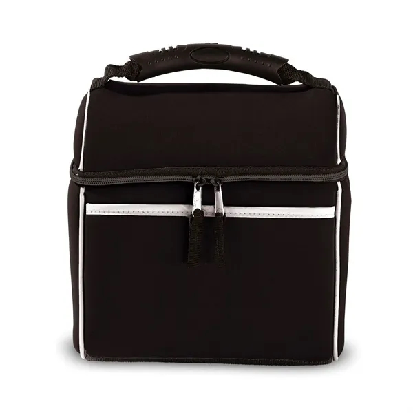 Cooler with main compartment that can hold six 12 oz. cans.... from ASI 68507 The Magnet Group / The Bag Factory®