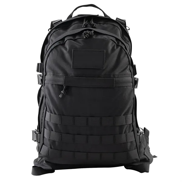 High-density polyester backpack with military-grade webbing straps and loops.... from ASI 68507 The Magnet Group / The Bag Factory®