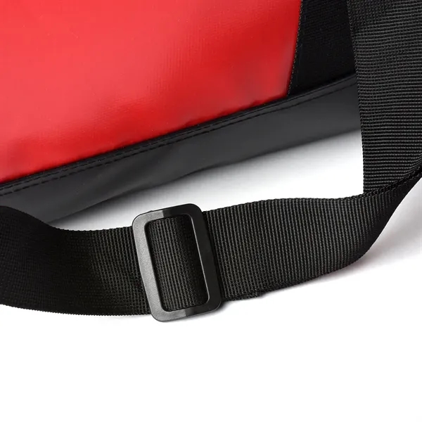 Cooler bag with front panel zippered pocket and polypropylene handles.... from ASI 68507 The Magnet Group / The Bag Factory®