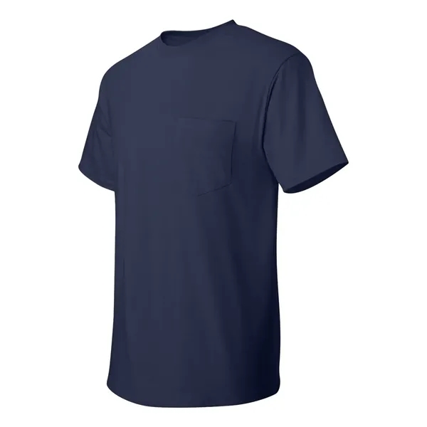 100% ComfortSoft® cotton T-shirt with a pocket, tag-free neck label, and... from ASI 84358 S&S Activewear