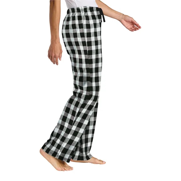 District Women's Flannel Plaid Pant.... from ASI 84863 SanMar