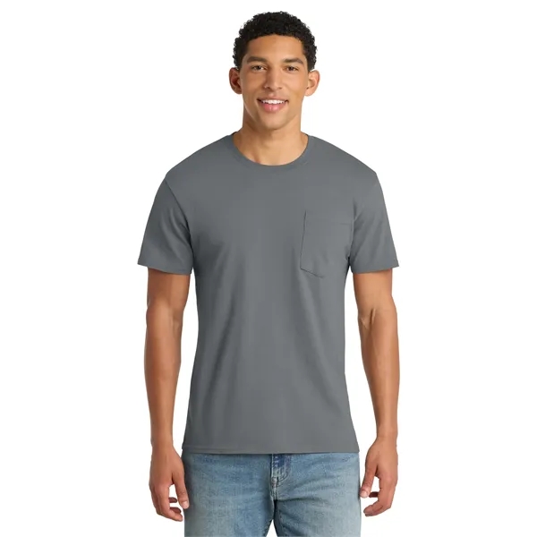Port & Company Pigment-Dyed Pocket Tee.... from ASI 84863 SanMar