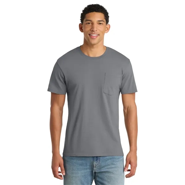 Port & Company Pigment-Dyed Pocket Tee.... from ASI 84863 SanMar