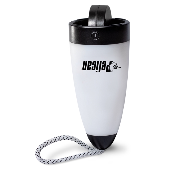 Bullet style lantern with flexible rope handle and reversible COB puck... from ASI 34040 Alexander Mfg Co