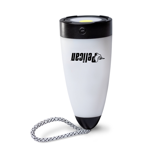 Bullet style lantern with flexible rope handle and reversible COB puck... from ASI 34040 Alexander Mfg Co