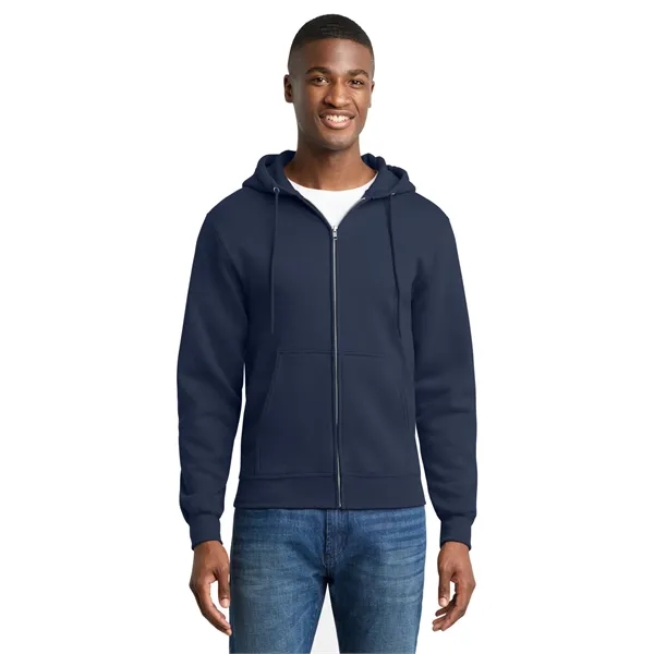 Port & Company - Core Fleece Full-Zip Hooded Sweatshirt.... from ASI 84863 SanMar