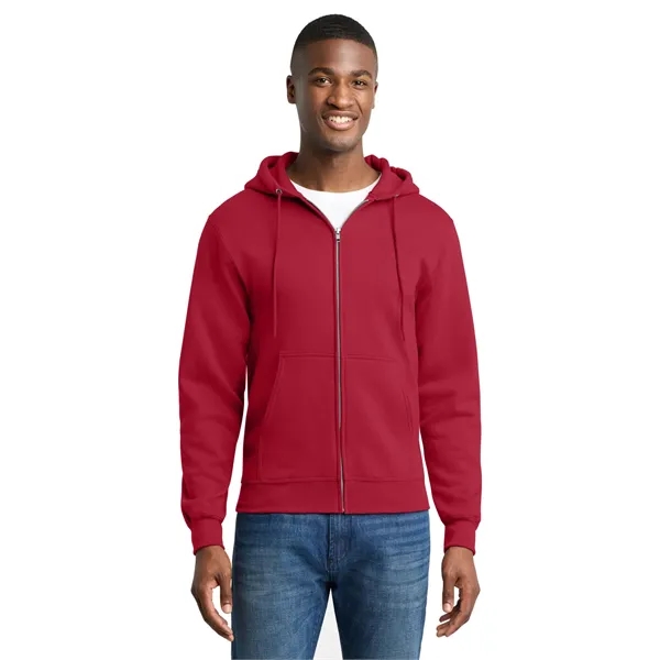 Port & Company - Core Fleece Full-Zip Hooded Sweatshirt.... from ASI 84863 SanMar