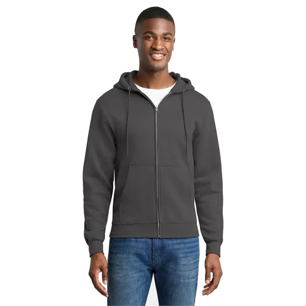 Port & Company - Core Fleece Full-Zip Hooded Sweatshirt.... from ASI 84863 SanMar
