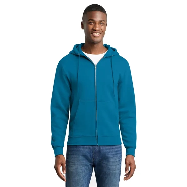 Port & Company - Core Fleece Full-Zip Hooded Sweatshirt.... from ASI 84863 SanMar