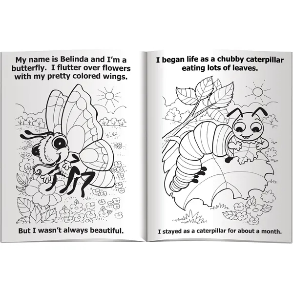 Coloring Book - All About Insects... from ASI 54100 Fields Manufacturing Inc / Better Life Line