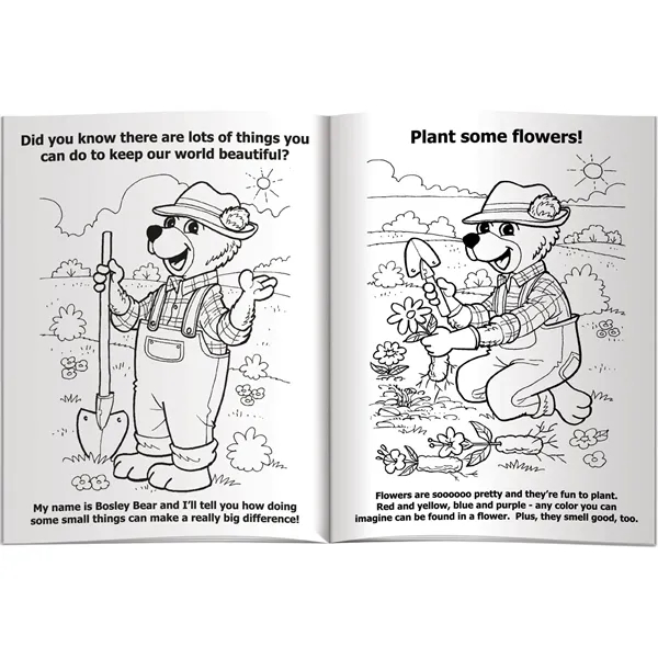 Coloring Book - Keep Our World Beautiful... from ASI 54100 Fields Manufacturing Inc / Better Life Line