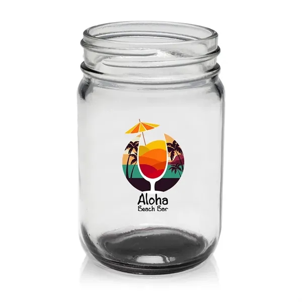 12 oz. Mason jar made of thick and durable glass with... from ASI 39552 BEL Promo