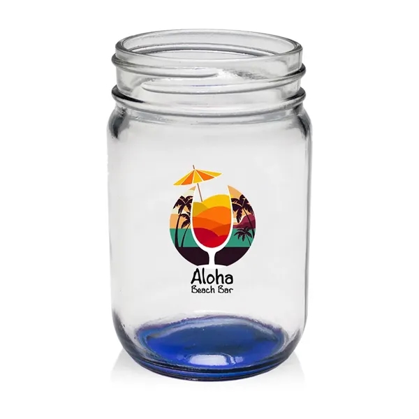 12 oz. Mason jar made of thick and durable glass with... from ASI 39552 BEL Promo