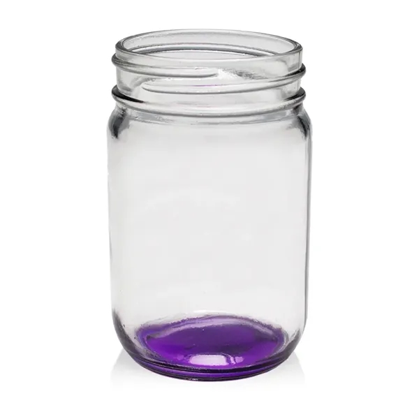 12 oz. Mason jar made of thick and durable glass with... from ASI 39552 BEL Promo