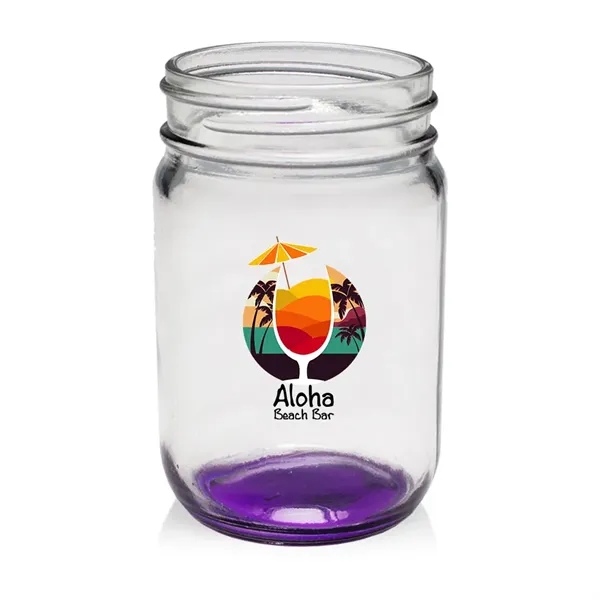 12 oz. Mason jar made of thick and durable glass with... from ASI 39552 BEL Promo