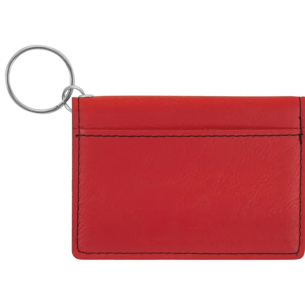 4 1/4" x 3" x 1/2" PU leatherette ID holder with... from ASI 74601 Calico