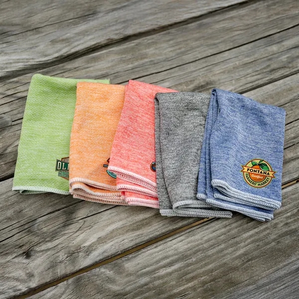 32" x 12" Heather Quick Dry Towel... from ASI 30208 A P Specialties / AP Specialties