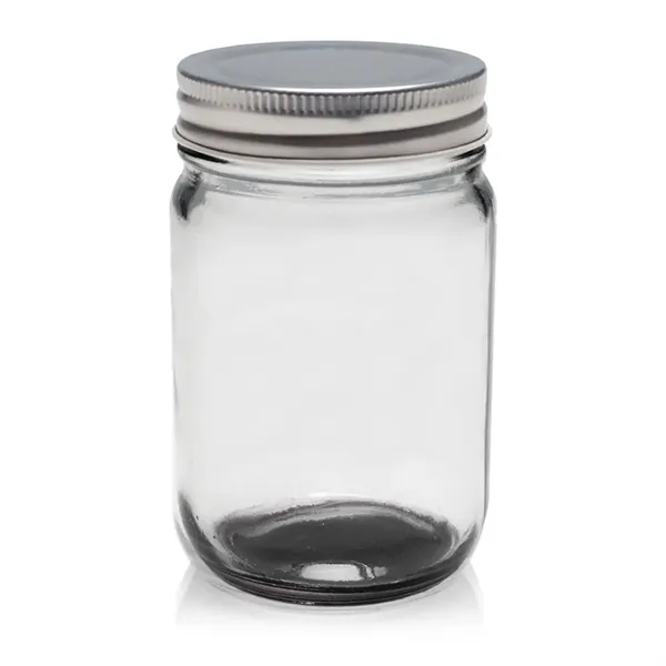 12 oz. Mason jar made of thick and durable glass with... from ASI 39552 BEL Promo