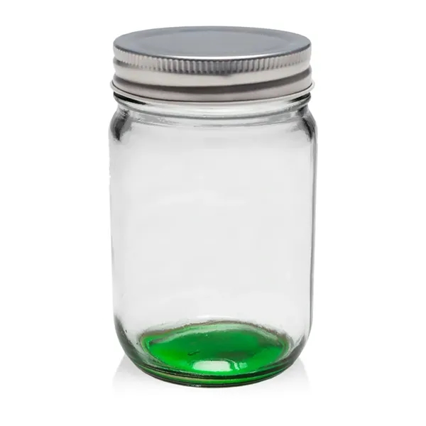 12 oz. Mason jar made of thick and durable glass with... from ASI 39552 BEL Promo