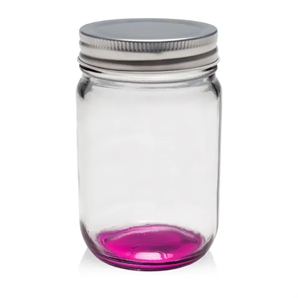 12 oz. Mason jar made of thick and durable glass with... from ASI 39552 BEL Promo
