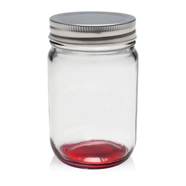 12 oz. Mason jar made of thick and durable glass with... from ASI 39552 BEL Promo