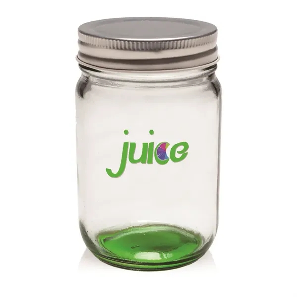 12 oz. Mason jar made of thick and durable glass with... from ASI 39552 BEL Promo