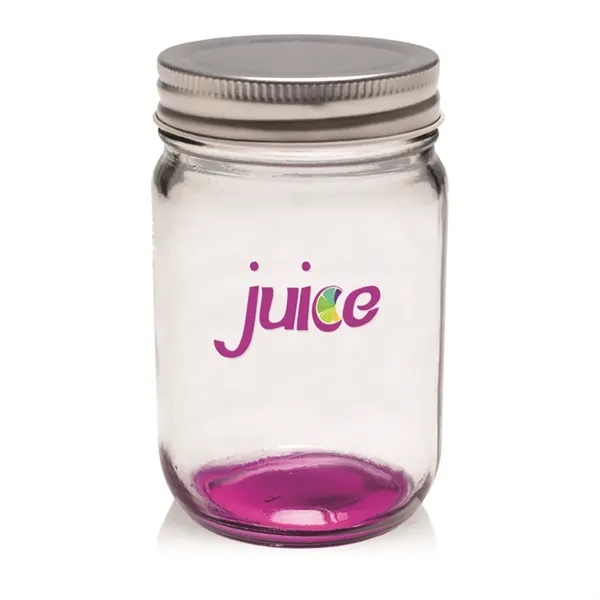 12 oz. Mason jar made of thick and durable glass with... from ASI 39552 BEL Promo