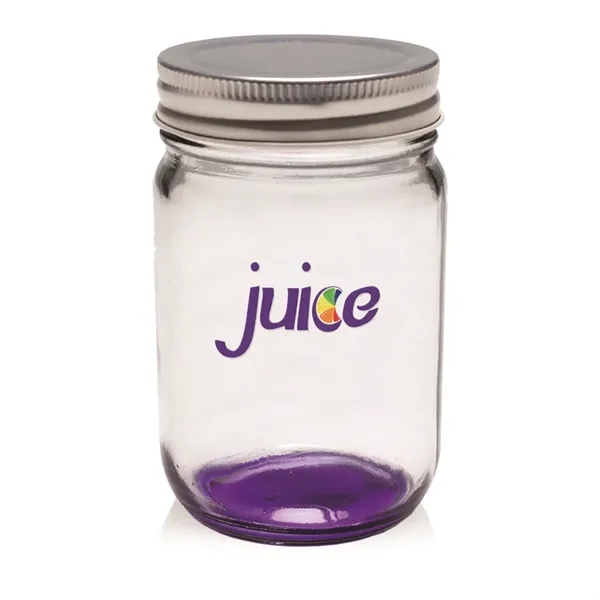 12 oz. Mason jar made of thick and durable glass with... from ASI 39552 BEL Promo