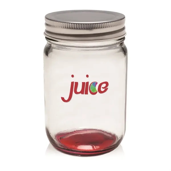 12 oz. Mason jar made of thick and durable glass with... from ASI 39552 BEL Promo
