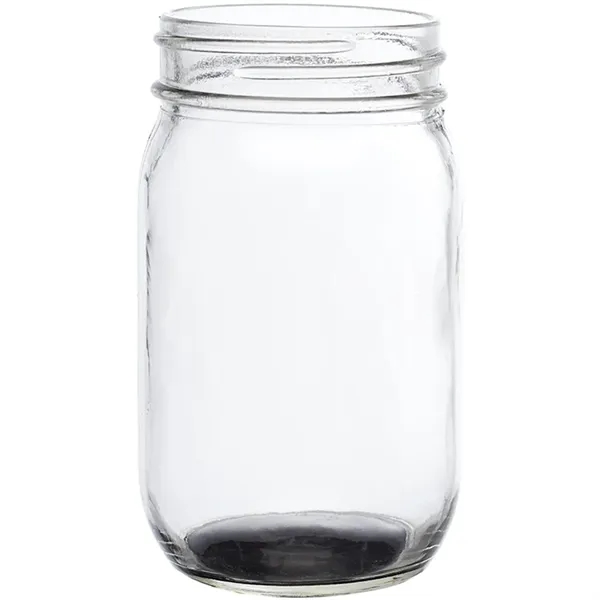 16 oz. Mason jar made of thick and durable glass, measuring... from ASI 39552 BEL Promo