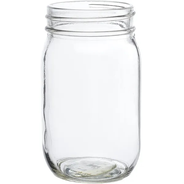 16 oz. Mason jar made of thick and durable glass, measuring... from ASI 39552 BEL Promo