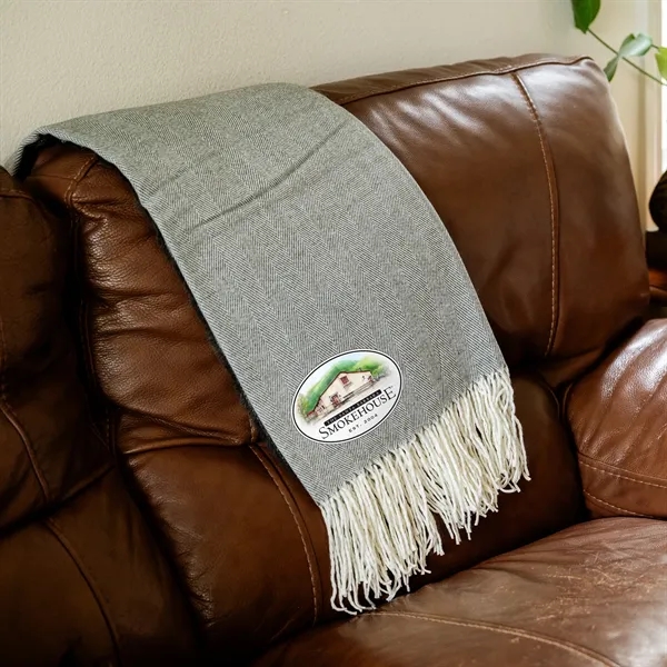 Fringed Throw Blanket... from ASI 30208 A P Specialties / AP Specialties